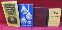 Railway Lot 4 Booklets CPR CNR Railway Booklets++