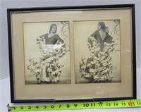 Signed 1930 Famous Spanish Dancer Picture