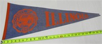 University of Illinois Pennant Flag