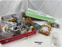 Box of Misc Train Parts