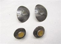 2 Pairs of Thompson Navajo Earrings