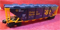 Lionel Ontario Northern Covered Hopper O Gauge Car
