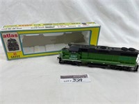 Atlas, Burlington Northern GP38, w/box Green #2267