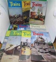 1947 Trains Magazine Vintage Railray Complete YEAR