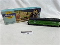 Athearn, Burlington Northern SD7, W/box,Green,#815