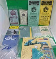 Vintage Lot Railway Travel Brochures Canada World