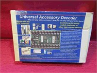 Universal Accessory Decoder For DCC Controllers