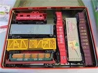 Box Lot HO Train Cars Rolling Stock Collection