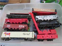 Box Lot HO Train Cars Rolling Stock Collection