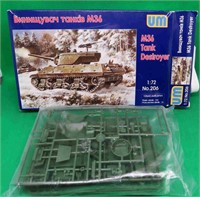 M36 Tank Destroyer UM Model Kit # 206 1:72