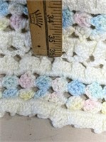 Hand Made Crocheted Baby Blanket