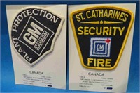 Canada General Motors Lot 2 GM Security Fire Patch