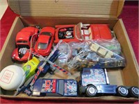 Box Lot Mixed Diecast Cars Lesney Majorette MORE