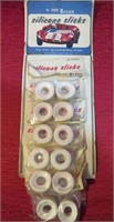 Vintage Slot Car Von Braun Solicone Slicks Set NOS