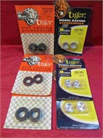 Vintage Slot Car Tiger Racing Wheels & Rims NOS