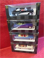 New-Ray Toys Lot 4 Diecast Classics 1:43 Cars MIB