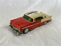 PMC, 1956 Chevy 4dr, Red/white