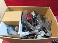 Vintage Box Lot Model Train Parts Marx Lionel MORE