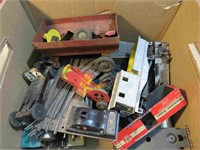 Vintage Box Lot Model Trains Parts Lionel Marx