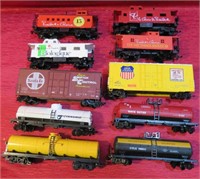 HO Lot 10 Rolling Stock Caboose & Railway Cars