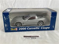 Revell, 2000 Corvette Coupe, Silver  w/Orginal