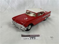 SMP, 1957 Pontiac 4 Dr, Red/White, W/Box