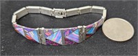 Excorcia .950 Silver Bracelet w Opal