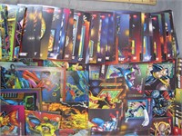 Large Lot of All Super Hero Marvel Fan Cards