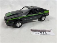 Unknown, 1980 Mustang, Black/Green