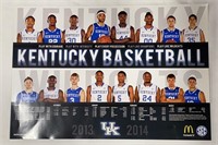 Kentucky Basketball 2013-2014 Season Poster