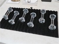 6 GLASS KNIFE RESTS