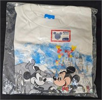 1988 NOS Mickey's 60th Birthday T-Shirt w Tag Sz M