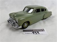 PMC, 1950 Chevy Fleetline 4dr. bank Aspen green