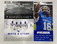 3 KY Football Posters from 2012, 2015, & 2016