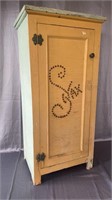 SMALL KITCHEN PAINTED WOODEN CUPBOARD- VINTAGE