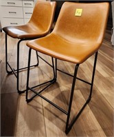 J - PAIR OF MATCHING BAR STOOLS (K50)