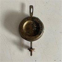 Antique Solid Brass Clock Pendulum 3" x 1.5"
