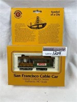 San Francisco Cable Car " Beefeater Gin" W/ box