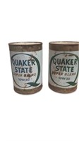QUAKER STATE SUPER BLEND 10w 30 OIL IN CANS