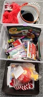 J - LOT OF TOYS & CRAFT SUPPLIES (G88)