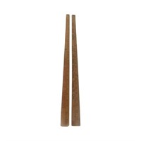 2 Collectible Wood Meter Sticks