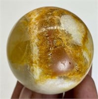 164 Gm Top Quality Onyx Calcite Sphere