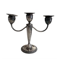 Silver Plate BP Candle Obra 2442