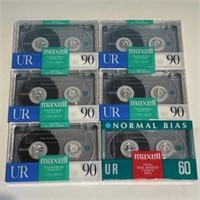MAXELL UR 60 & 90 Tapes New in Package