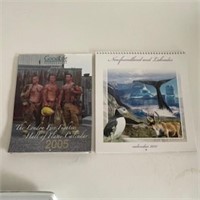 Vintage Calendars Newfoundland and Fireman