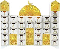 Wooden Ramadan Countdown Calendar - Mosque Decor