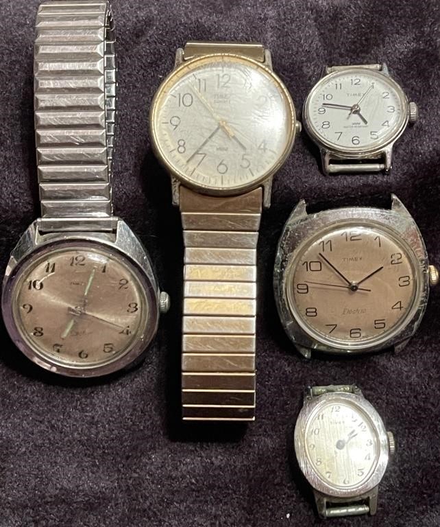 MIXED LOT OF TIMEX WATCHES