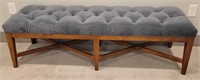 J - BENCH W/ UPHOLSTERED SEAT 60"L (N4)