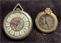 2 SMALL LADIES POCKET WATCHES