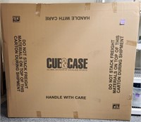 J - CUE & CASE TABLE TENNIS (NEW IN BOX)(G91)